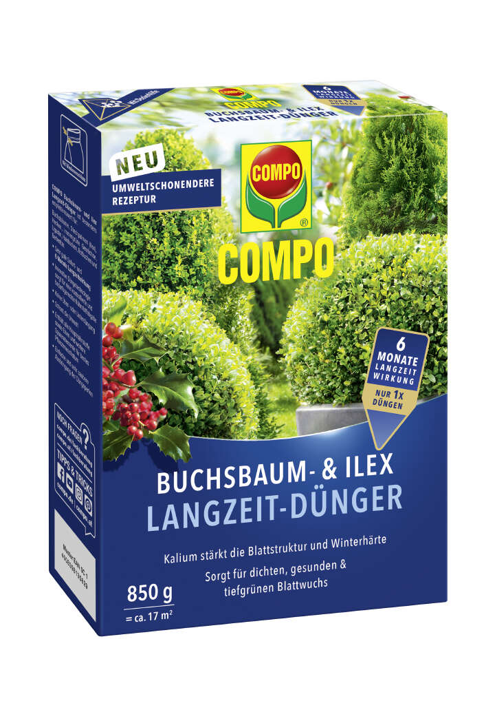 COMPO Buchsbaum- und Ilex Langzeit-Dünger